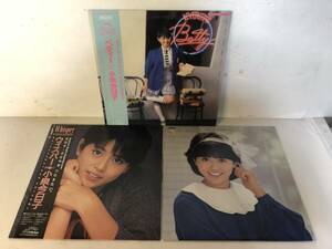 20804S 帯付12inch LP★小泉今日子 3点セット★Betty/WHISPER/詩色の季節★SJX-30236/SJX-30214/SJX-30179