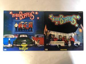 20827S 12inch LP★ザ・ボッパーズ 2点セット★THE BOPPERS★KEEP ON BOPPIN'/FAN-PIX★SW25-6018/SW25-6021