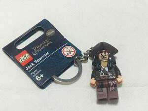 レゴ LEGO ☆ パイレーツ・オブ・カリビアン ☆ ミニフィグキーホルダー ☆ ジャック・スパロー Jack Sparrow ☆ 2011年製品 ☆ 新品