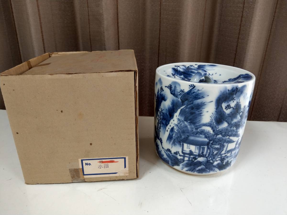 茶道具 共布 林秀峰造 共箱 色絵蔦水指 平安 - www.esyav.com 2022高い素材 共箱 林秀峰 新品の塗蓋 草花の図 染付 京焼 水指 送料込【逢絢亭】茶道具 陶芸