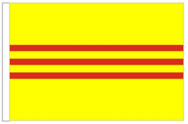 新品 南ベトナム共和国 国旗 南ベトナム政府軍 ARVN 旗 フラッグ Flag 30×45cm リエナクトに 送料無料