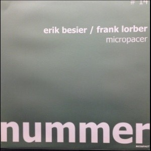 12inchレコード　ERIK BESIER & FRANK LORBER / MICROPACER