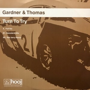 12inchレコード　GARDNER & THOMAS / TURN TO TRY