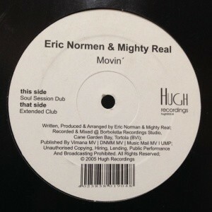 12inchレコード ERIC NORMEN & MIGHTY REAL / MOVIN'