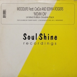 12inchX2レコード MOODLIFE / MOVIN' ON feat. CE CE ROGERS & SONYA ROGERS