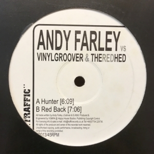 12inchレコード ANDY FARLEY VS VINYLGROOVER & THE RED HED / HUNTER