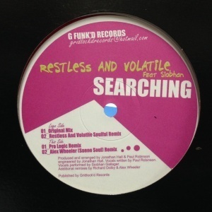 12inchレコード RESTLESS & VOLATILE / SEARCHING