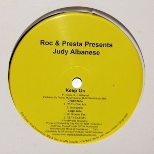 12inchレコード ROC & PRESTA presents JUDY ALBANESE / KEEP ON