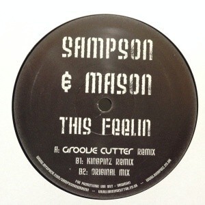 12inchレコード　SAMPSON & MASON / THIS FEELIN