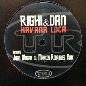 12inchレコード　RIGHI & DAN / HAVANA LOCA