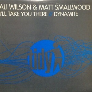 12inchレコード　ALI WILSON & MATT SMALLWOOD / I'LL TAKE YOU THERE