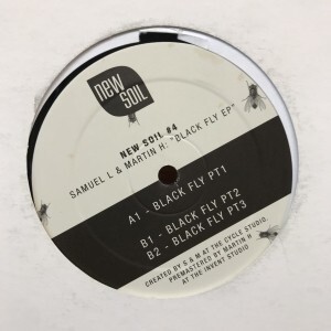 12inchレコード　SAMUEL L. & MARTIN H / BLACK FLY EP