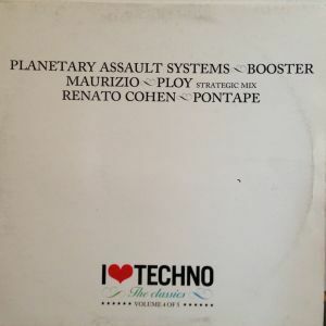 12inchレコード　V.A. / I LOVE TECHNO - THE CLASSICS - VOLUME 4 OF 5