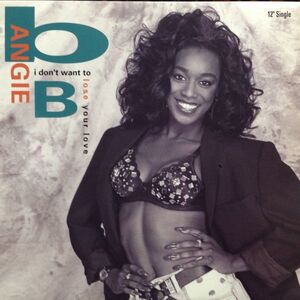 12inchレコード　 B ANGIE B / I DON'T WANT TO LOSE YOUR LOVE