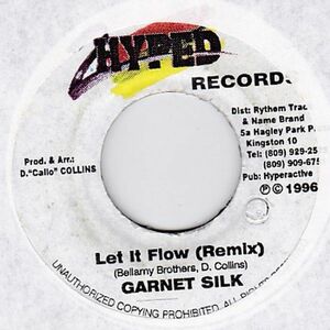 Epレコード　GARNETT SILK / LET IT FLOW REMIX