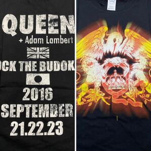 QUEEN + ADAM LAMBERT VIP 限定非売品T シャツ　2016 Budokan 新品レア　ROCK ツアー