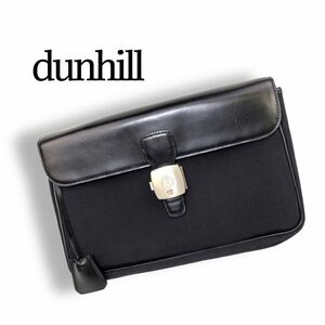 【美品】dunhill ダンヒル トラベラーズライン LC9100A セカンドバッグ