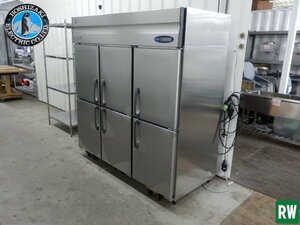  vertical 6 surface freezing refrigerator star cape HRF-180ZF3 three-phase 200V 2014 year made W1800×D800×H1900 business use Hoshizaki 6 door [2-228418]