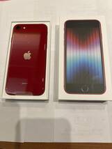 【ほぼ新品同様】iPhone SE 64GB SIMフリー Apple スマートフォン 赤色 スマホ【開封後、初期の動作確認のみ】_画像1