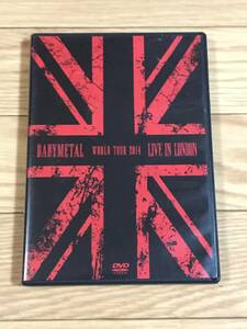 ★BABY METAL WORLD TOUR 2014 LIVE IN LONDON DVD２枚組