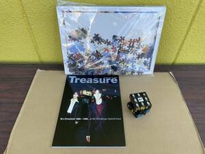 非売品セット B'z ビーズ ベスト 特典冊子 Treasure 10th Anniversary Special Issue Pleasure ジグソーパズル Mixture ルービックキューブ