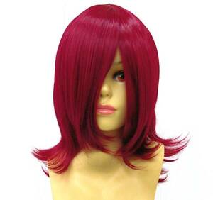 * sale * free shipping * immediate payment possibility * heat-resisting * prompt decision full wig Short wine red D3