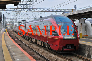 D-２C【鉄道写真】L版４枚　近畿日本鉄道　特急ひのとり　しまかぜ　名古屋線