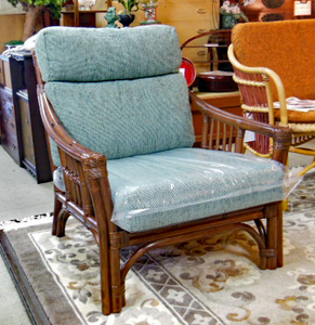  resort type sofa personal chair arm chair sali male 1P sofa rattan sofa rattan chair KAZAMA( Kazama ) [ free shipping ]