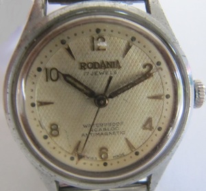 古い時計 RODANIA ロダニア 手巻き 腕時計