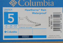 コロンビア　ホウソンレイン防水スニーカー/Columbia HAWTHORNETM RAIN ATERPROOF　23.0㌢ UNISEX USED　送料無料_画像10
