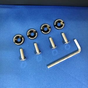 [ free shipping ] number bolt / number plate bolt / anti-theft black /black all-purpose ALTO/ Alto Lapin/ Lapin SPACIA/ Spacia 