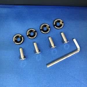[ free shipping ] number bolt / number plate bolt / anti-theft black /black all-purpose dress up Prius Corolla s aqua Camry Sienta 