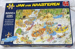 jan van haasteren　パズル　3000ピース　jumbo 海外製　入手困難　ジグソーパズル　コミック　