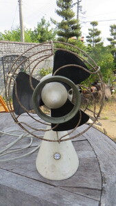 扇風機 昭和レトロ ナショナル B-2 NATIONAL ELECTRIC FAN 8in 1953 MATSUSHITA ELECTRIC INDUSTRIAL 松下電器 シャビー インダストリアル