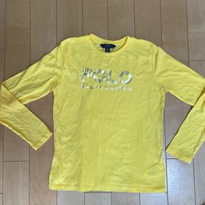 POLO RALPH LAUREN Polo Ralph Lauren girls long sleeve T-shirt XL 155 yellow 