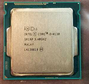 Intel Core i3-4130 SR1NP 3.40GHz 中古現状品 CPU 