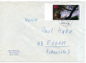 Art hand Auction الرمز البريدي [TCE] 60396 - ألمانيا الغربية, 1974, تلوين, خطاب, العتيقة, مجموعة, ختم, بطاقة بريدية, أوروبا