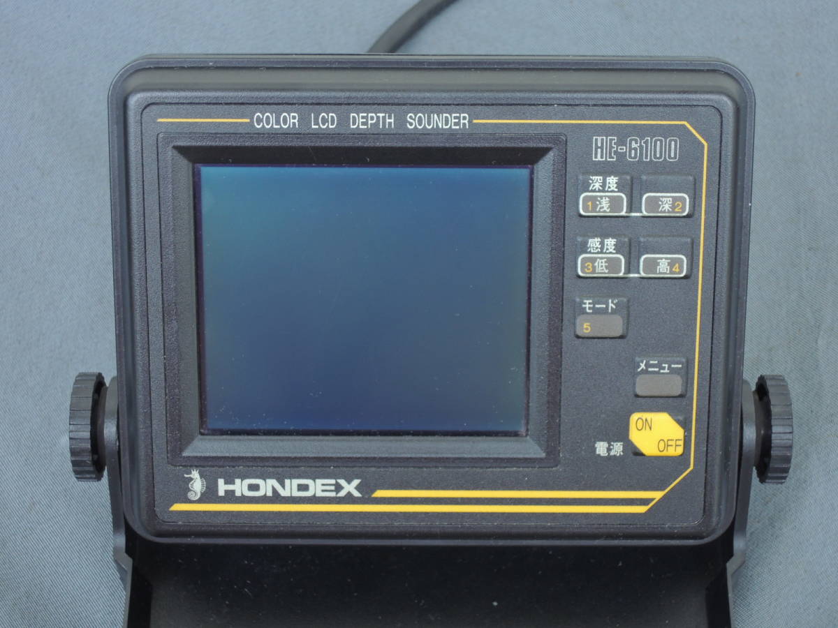 ヤフオク! -「hondex he-6100」(魚群探知機) (航行計器)の落札相場 