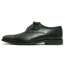 Loake 1880 Hilton Black Loake ストレートチップメダリオン size7.5 26cm ブラック ローク 革靴 カーフ レザーシューズ ビジネスシューズ_画像2