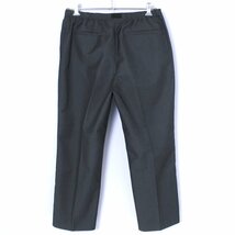 NEAT TECH T/W Gabardine Wide Standard Trousers 定価37,400円 sizeM グレー ニートテック トラウザー パンツ EUREKA_画像2