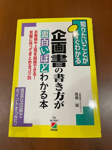 企画書の書き方が面白いほどわかる本