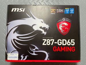 【CPU付属】MSI製Z87-GD65 GAMING マザーボード 動作確認済み