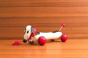 【6836】vilac プルトイ 犬 ダックスフント フランス おもちゃ 玩具 オブジェ コレクション ヴィラック ヴィンテージ 
