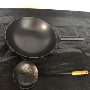 未使用品☆中華鍋 フライパン 30cm 送料無料!