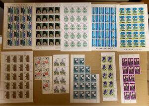 コレクション切手シート 8150円分 バラ 額面割れ 昭和 記念切手