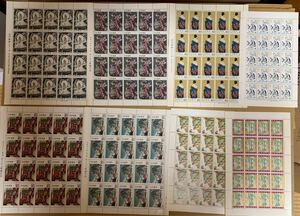 コレクション切手シート 7100円分 記念切手 昭和 近代美術