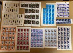 コレクション切手シート 5950円分 バラ 混合 昭和 記念切手