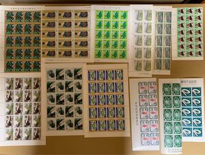 コレクション切手 8720円分 シート バラ 昭和 趣味週間