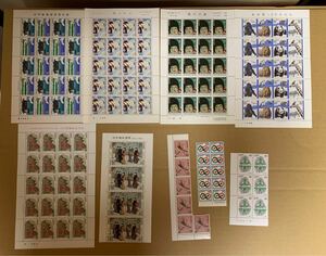 コレクション切手シート バラ 混合 4500円分 額面割れ 昭和 記念切手 