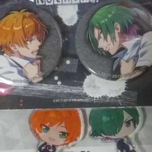 ペア缶バッジ アクリルストラップ 千里&孝臣 ドリーミング ドリミDREAM!ing